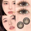 （-0°-450°）🌈ZM 🌈/Set 2 Kính Áp Tròng Màu tím/đen/xám thời trang contact lens hợp lệ 6 tháng 0.00--6.00 Độ 996