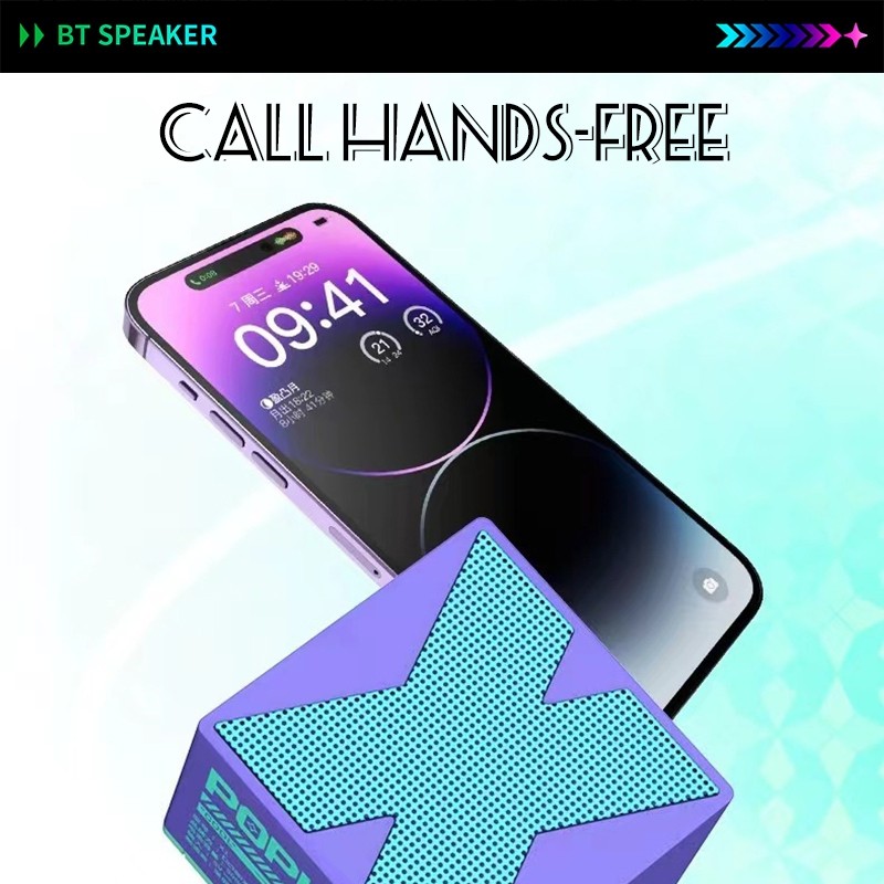 𝐓𝐞𝐜𝐡 𝐒𝐭𝐨𝐫𝐞  Loa Bluetooth không dây Mini X1 Loa di động sạc trầm, 360 ° Âm thanh nổi, âm trầm tuyệt vời