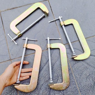 Combo 2 vam cảo kẹp chữ C 8 inch (dài 25cm, mở miệng 17.5cm)