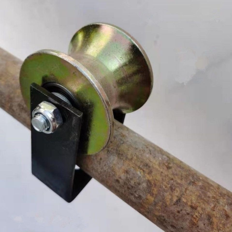 Bộ ròng rọc treo cao, ròng rọc ống tròn, ròng rọc thép di động, khung ...