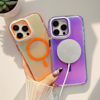 Với màng ống kính giá đỡ kim loại chống trượt và chống va chạm ẩn màu sắc thay đổi cho IPhone 16 15 14 13 12 11 Pro Max Plus với kết hợp mềm và cứng từ tính mạnh mẽ