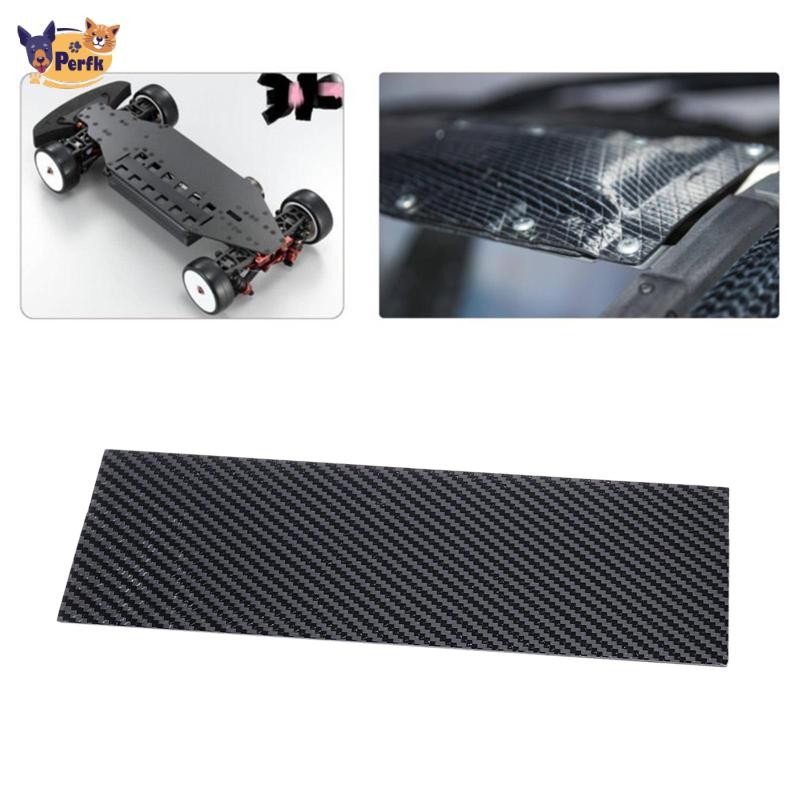 X 75mm 3K Tấm Carbon 0.5mm / 1mm / 2mm / 3mm Chất liệu độ cứng tổng hợp dày