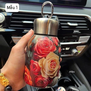 Bình Giữ Nhiệt Inox316 300ML Có Quai Xách Vintage Sang Trọng at