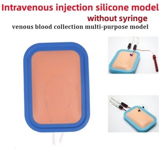 Da Người Venipuncture IV Tiêm Huấn Luyện Silicone Pad Mẫu Venous Blood Vẽ Thực Hành Moudel