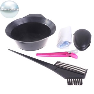 Chenlongshang 8 Chiếc Tóc Nhuộm Bát Lược Chải Găng Tay Mũ Bộ Dụng Cụ Nhuộm Bát Lược Bàn Chải EN