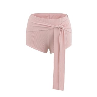 Thiết kế mới Quần short buộc dây eo thấp thể thao Quần short nữ thông thường