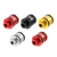 Trục Thru Xe Đạp BAMBOOB, Đen Đỏ Vàng Bạc Hợp Kim Nhôm Thru Trục Adapter, 15 đến 9mm / 12 đến 9mm Bộ Chuyển Đổi Phát Hành Nhanh Bánh Trước Hub