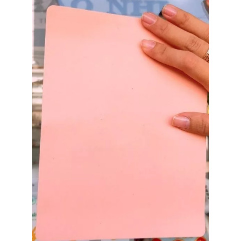 Da giả tâp phun xăm size A5 trắng cứng chuyên Hairtsroke kéo sợi pxtm