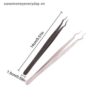 [savemoneyeveryday] Nhíp nối dài mi cách ly chính xác được thiết kế mới Nhíp tách mở góc chiến lược để nối mi [vn]