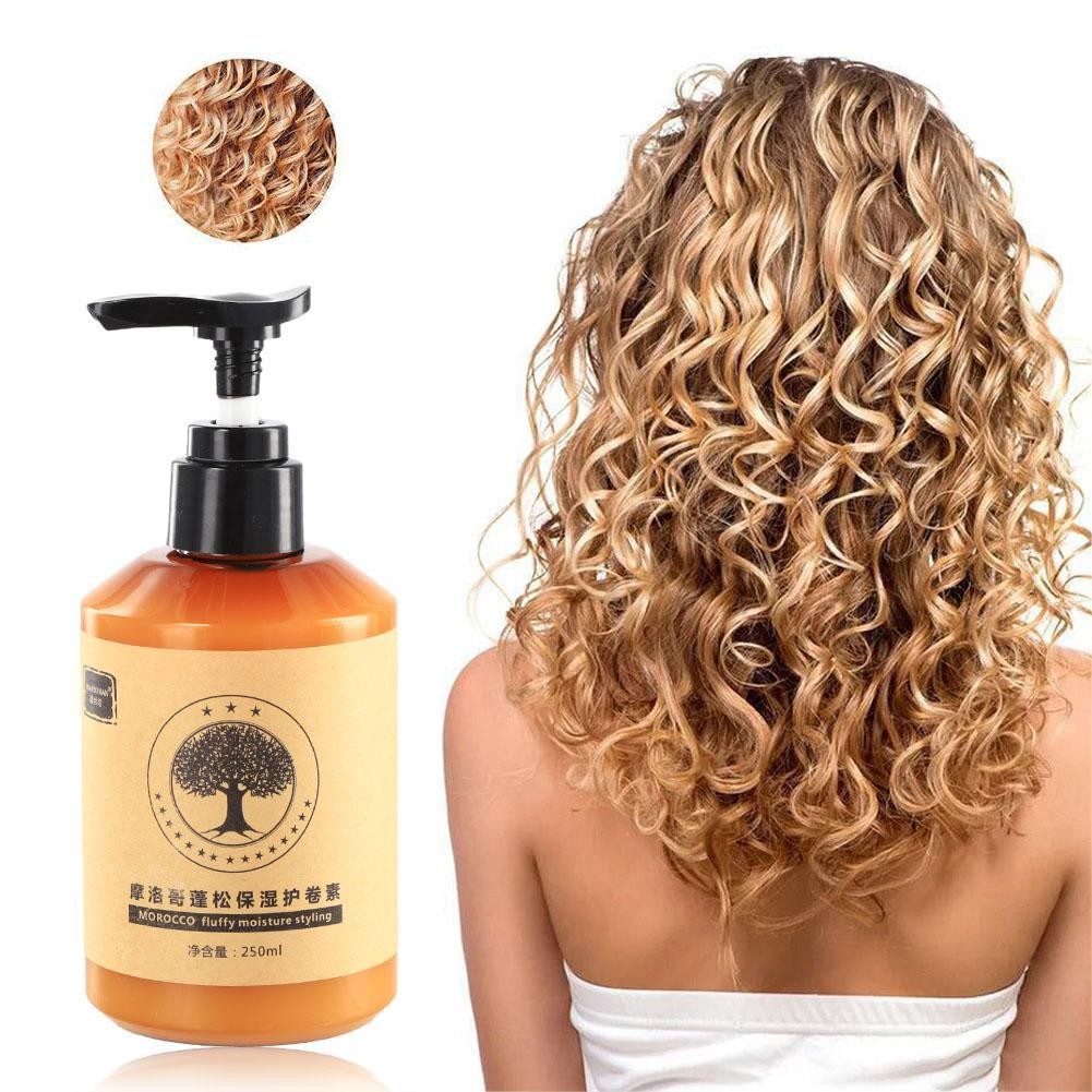 250ml Nữ Volumizing Và Nuôi Dưỡng Uốn Co Giãn Kem Tạo Kiểu Gel Co Giãn K0r7