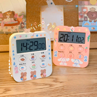 Đồng Hồ Bấm Giờ Điện Tử Mini Đồng Hồ Đếm Ngược Báo Thức Hẹn Giờ Học Tập Nấu Ăn