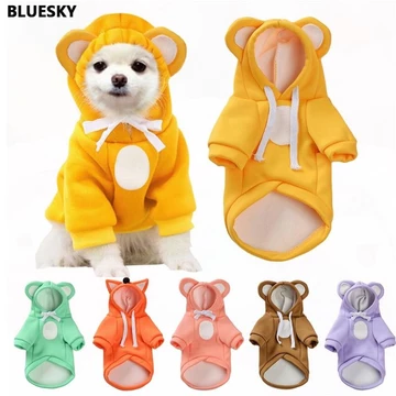 Quần Áo Cho Chó Mèo Quần Áo Thú Cưng Ngọt Ngào Áo Len Cho Chó Nhỏ Shih Tzu Yorkshire Hoodies Áo Khoác Cho Thú Cưng Mềm Mại Quần Áo