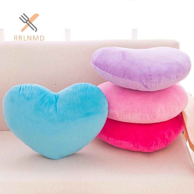 Rrlnmd Gối Sang Trọng Hình Trái Tim Dễ Thương Gối Ngủ Mềm Trang Trí Phòng Khách Valenes Quà Tặng Ngày Thoải Mái Gối Tình Yêu Sofa Đệm MỚI