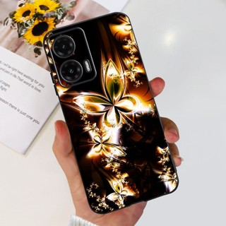 Ốp lưng mềm TPU silicon màu đen cho Motorola Moto G35 5G 2024