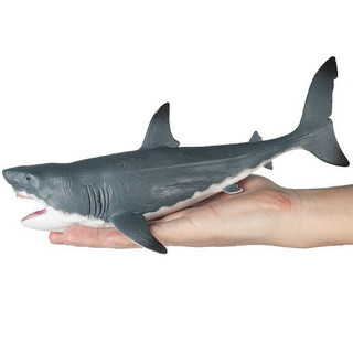 Mô Phỏng Sinh Vật Biển Mô Hình Động Vật Lớn Cá Mập Trắng Đồ Chơi Megalodon Đồ Chơi Phim Cùng Phong Cách Trẻ Em Cá Mập Đồ Chơi