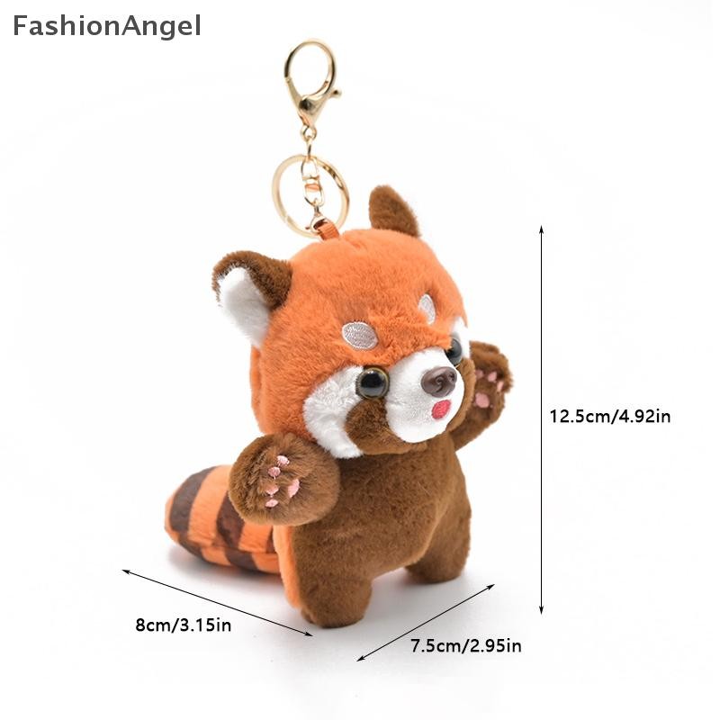 FashionAngel 2024 12CM Nhỏ Gấu Trúc Sang Trọng Móc Khóa Ngày Lễ Quà Tặng Sang Trọng Động Vật Ba Lô Mặt Dây Chuyền Vườn Thú Lưu Niệm Búp Bê Dễ Thương Mori Động Vật VN