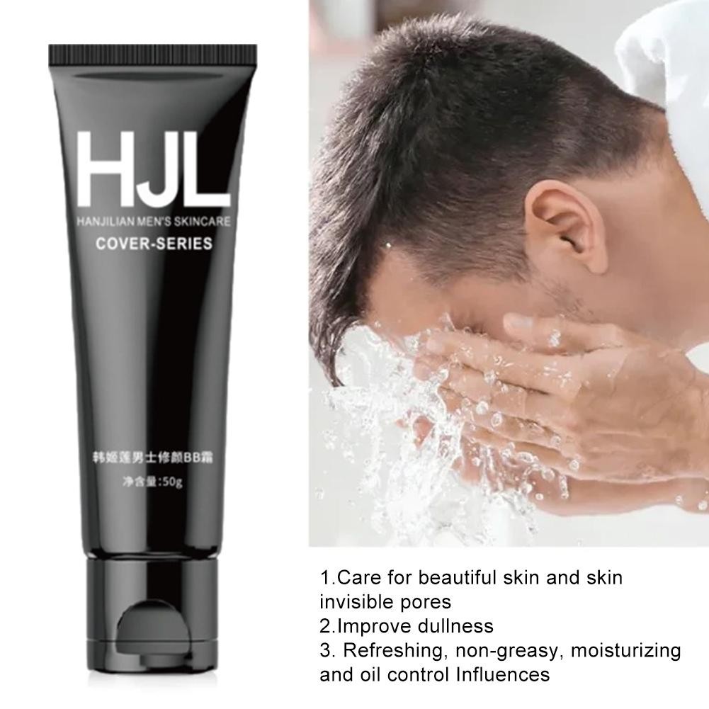 Nam BB Cream Nam Kem Che Khuyết Điểm Tone-Up Kem Lười Dưỡng Ẩm Mặt Kem Kiểm Soát Dầu Thu Nhỏ Lỗ Chân Lông Làm Mới Tự Nhiên