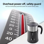 Máy tạo bọt sữa điện 5 trong 1 - Máy tạo bọt nóng lạnh 24oz / 700ml và hâm sữa cho Latte / Cappuccinos / Sôcôla nóng 500W Máy tạo bọt cà phê chống trượt — ảnh 2