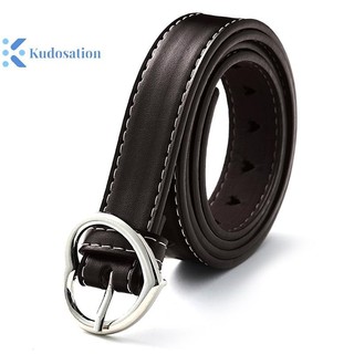 Kudosation Nữ Da Rỗng Ra Trái Tim Yêu Nữ Thắt Lưng Quần Pin Khóa Da Nữ Vintage Thắt Lưng