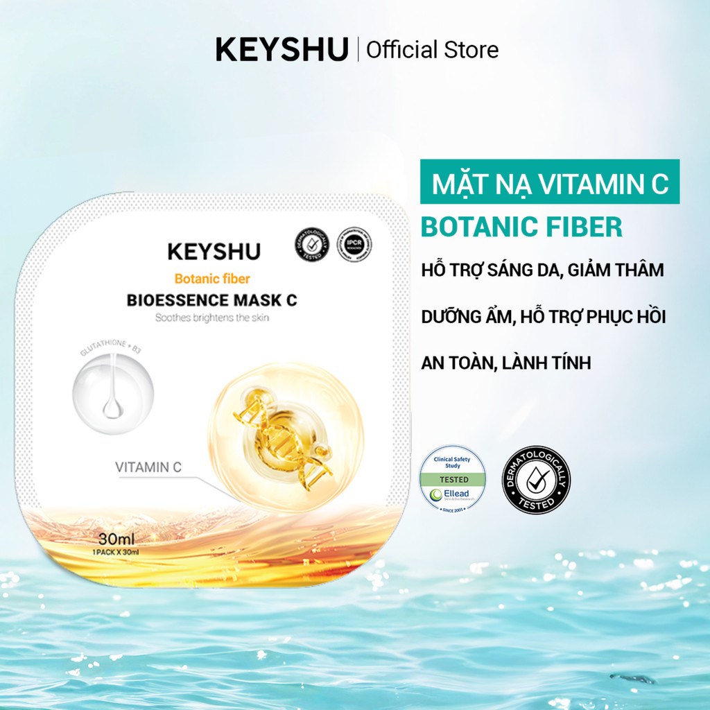 Mặt Nạ Bioessence Mask - Vitamin C KEYSHU Dưỡng Ẩm, Làm Dịu Và Sáng Da ...