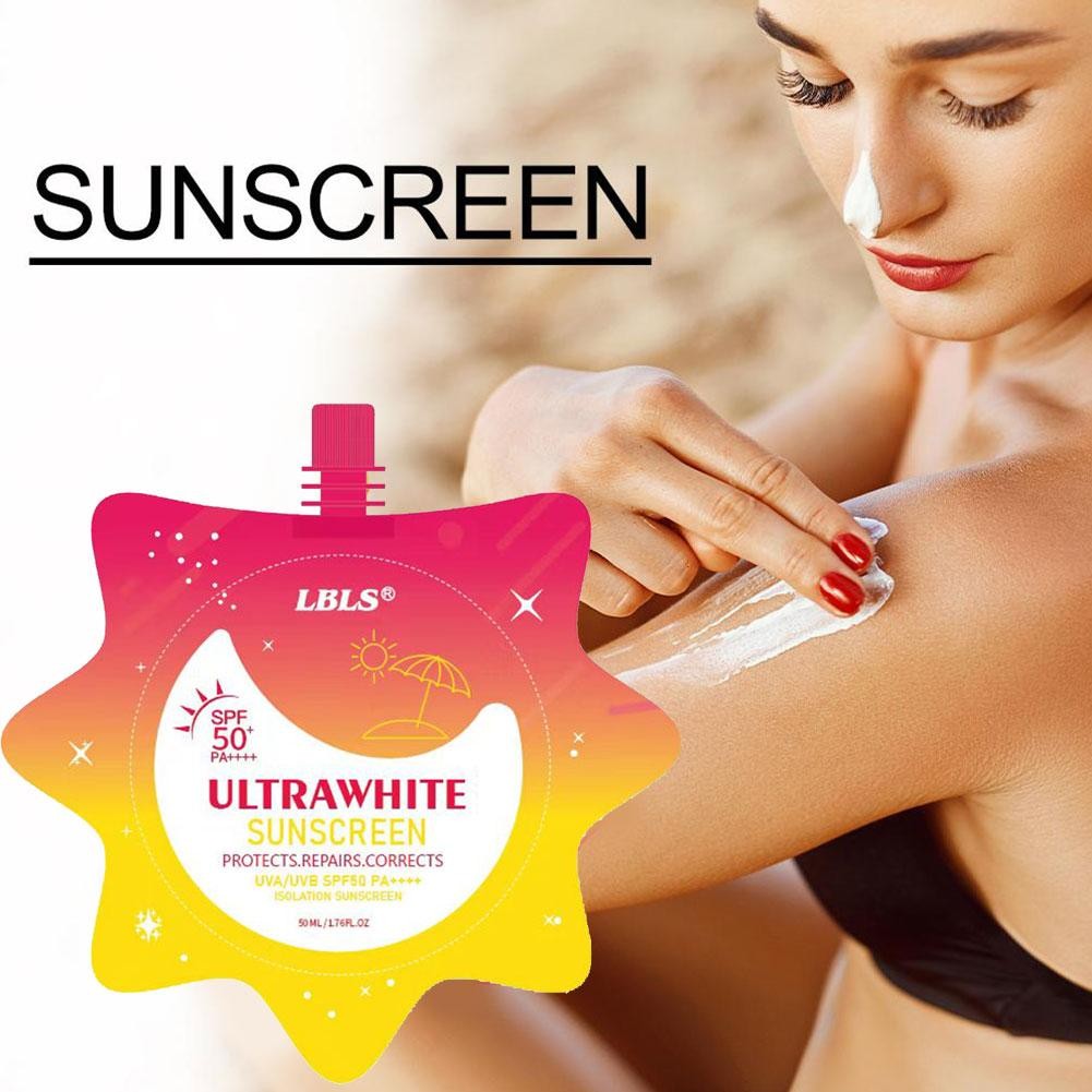 Kem Chống Nắng Ultrawhite 50ml Dành Cho Mọi Loại Da, Dành Cho Da Trắng I, Làm Sáng, Không Trắng Cast, Dễ Dàng A6d5