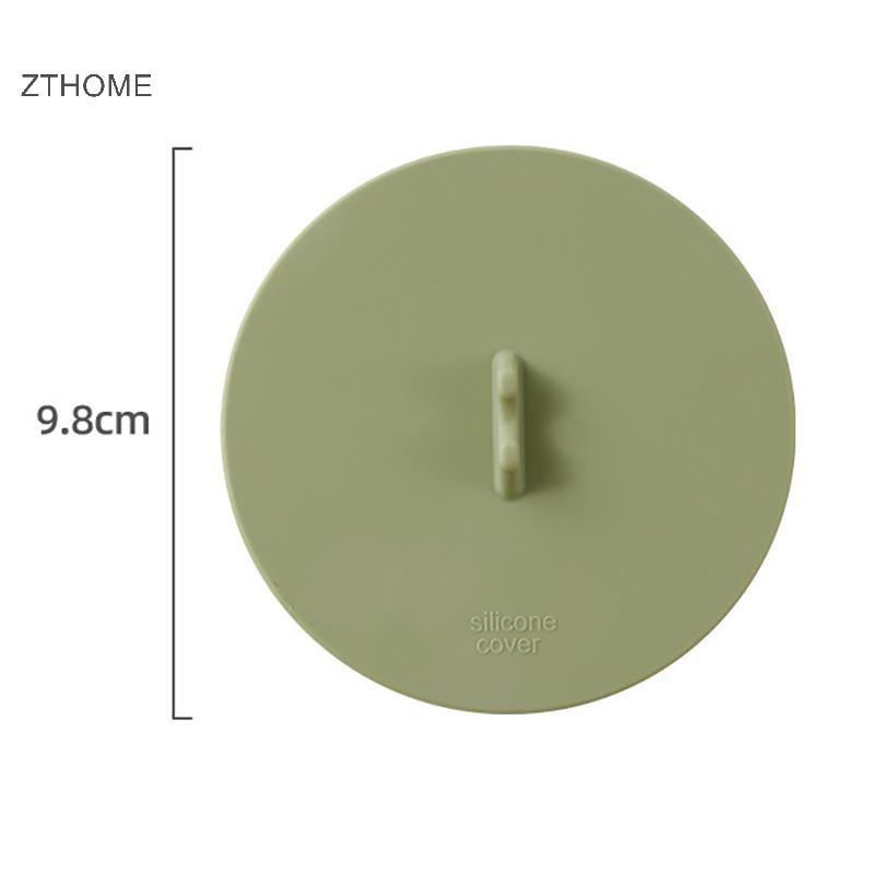 Zthome Sáng Tạo Silicone Cup Cover Chống tràn Nắp Hút Cho Gốm Thủy Tinh Cốc Bát Chịu Nhiệt Kín Nắp Bao Trà Nắp Cà Phê HOT