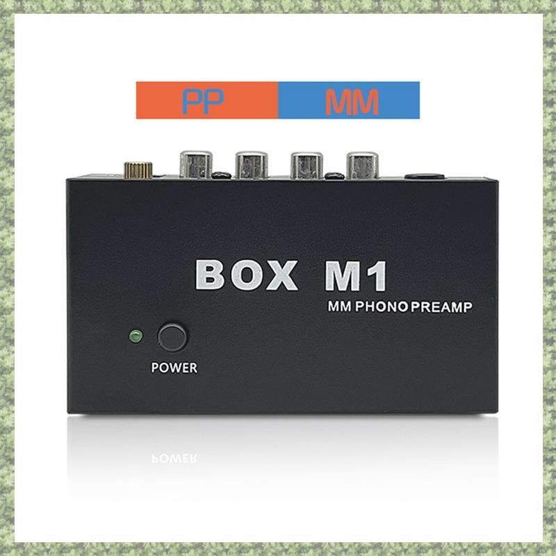 (C Z G L) Box M1 mm Phono Preamp cho bàn xoay Máy ghi âm thanh nổi Mini HiFi với bộ khuếch đại tai nghe