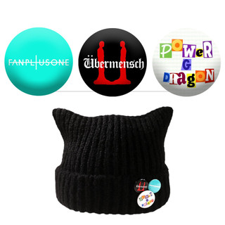Mũ huy hiệu Ubermensch G-DRAGON kích thước 58mm, mẫu mã Too Bad từ Fansplusone