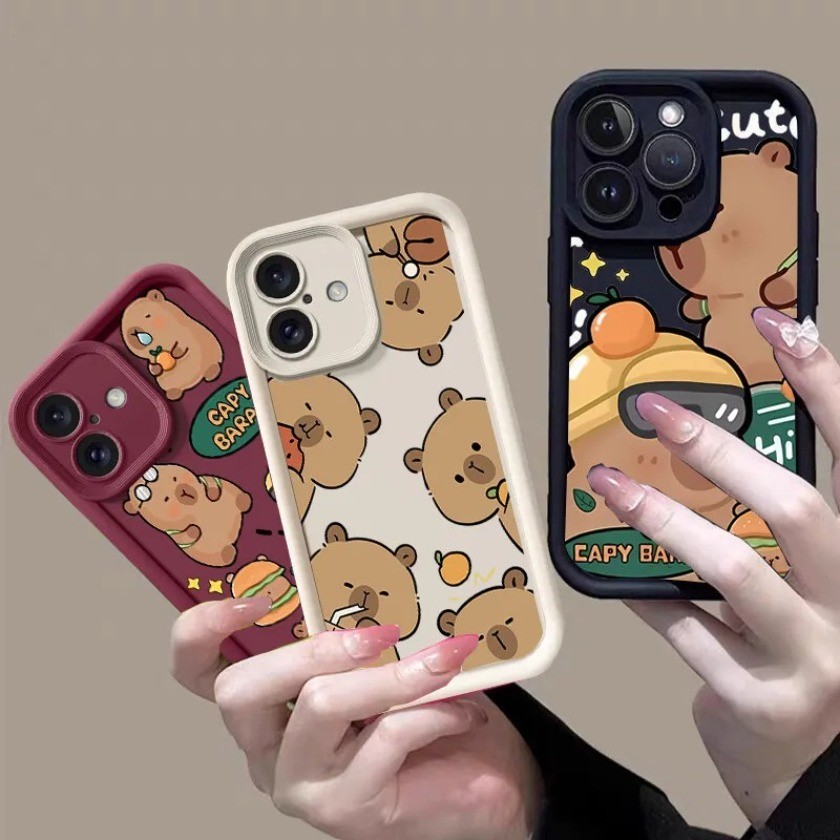 Ốp Điện Thoại Họa Tiết Capybara Thoáng Mát Cho Redmi K40 K30 K20 Pro Ultra 13C 12C 10C A2 A1 + Ốp Lưng