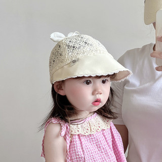 GC2 Bé Trai Và Bé Gái Mũ Ren Dễ Thương Công Chúa Hàn Quốc Mũ Trẻ Sơ Sinh Du Lịch Chống Nắng Mũ Chống Nắng CG2