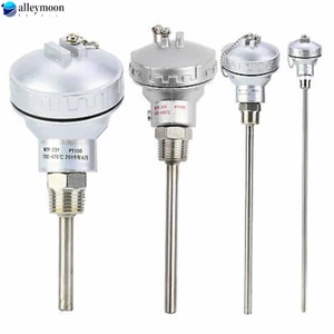 Đầu dò cảm biến nhiệt độ RTD PT100 Phát hiện nhiệt độ đáng tin cậy Màu bạc