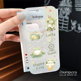 ibumpers Ốp Lưng IPhone Ngọt Ngào Dễ Thương Họa Tiết Gấu Ốp Điện Thoại Trong Suốt Nhám Mờ TPU Mỏng Chống Sốc Chống Bẩn Cho IPhone 16 15 14 12 13 11 Pro Max IP 7 8 Plus X XS XR