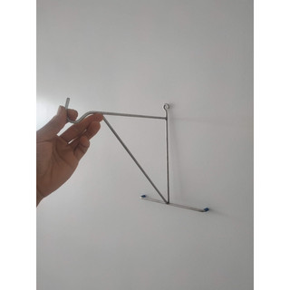 Móc treo tường lồng chim, móc treo lồng chim chất liệu inox cứng cáp