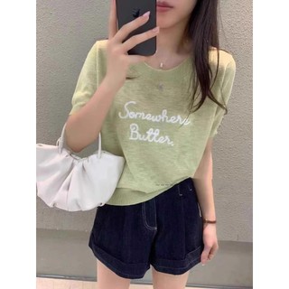 Áo thun nữ tay ngắn mùa hè mới cổ tròn đa năng, mỏng, ôm sát