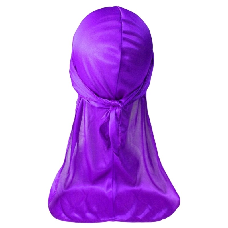 Bầu Trời Đuôi Dài Headwrap Durag Mũ Cho Nam Nhanh Khô Khăn Trùm Đầu Mũ Cho Dreadlocks
