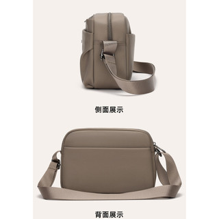Túi Messenger Nhẹ Nhiều Lớp Túi Nữ Thường Ngày Dung Tích Lớn Túi Đeo Vai Túi Vải Nylon Chống Thấm Nước