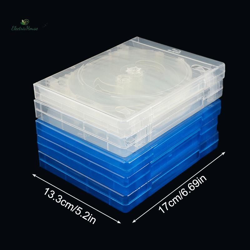[Nhà Điện] Hộp CD Hộp Bảo Quản CD 1Pc Blu-ray Thay Thế Trò Chơi Hộp Bảo Vệ Cho CD DVD Đĩa Giá Đỡ Bảo Quản Hộp mới
