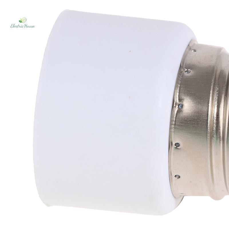 [Nhà Điện] 220V E27 ABS Trắng Kết Nối Phụ Kiện US / EU Cắm Vít Bóng Đèn Đế Adapter mới