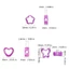 Flgo 100 Chiếc Acrylic Trái Tim Hoa Bướm Hình Hạt Trang Sức Linh Kiện Vòng Cổ Vòng Tay Móc Khóa Quyến Rũ Handmade Gif
