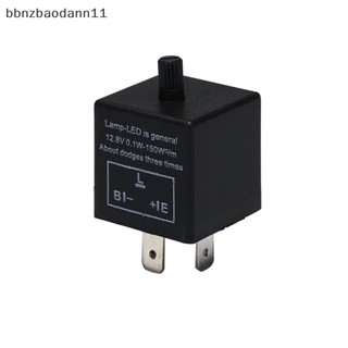 [Bbnzdd] CF14 3 Pin Điều Chỉnh 12V LED Flasher Rơle Đèn Báo Rẽ Xe Đèn Báo Blinker BVAH