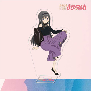 Móc Khoá, Mô Hình Standee Ma Pháp Thiếu Nữ Nhân vật Akemi Homura Kaname Madoka Trang Trí Bàn Học, Làm Việc