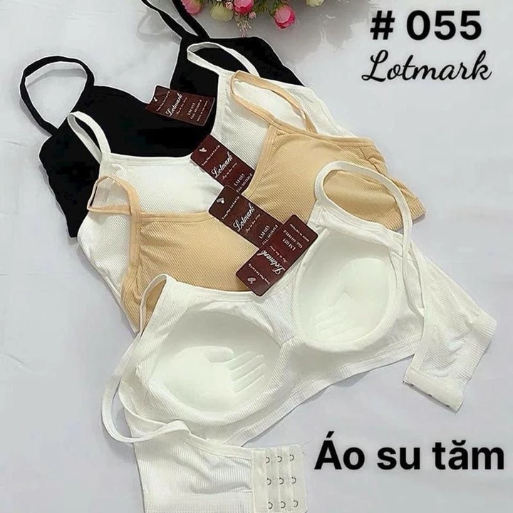 Bra055 - Combo 3 áo (hoặc 2 áo) bra móc cài có mút liền, áo bra cài sau.