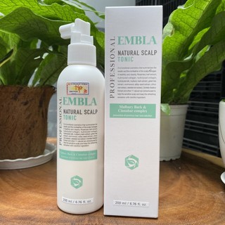 Dầu gội và serum giảm rụng tóc Embla Natural Scalp 500ml/200ml [ TN ]