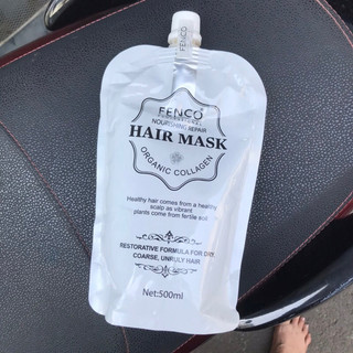 Kem hấp xả phục hồi nuỗi dưỡng, chống lão hoá tóc Fenco Nourishing Hair Mask 500ml [ TN ]