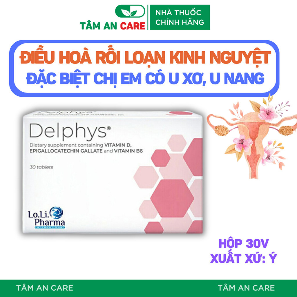 Delphys Giảm Nguy Cơ Phát Triển U Xơ Tử Cung Lành Tính, U Nang Buồng ...