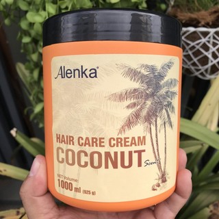 Dầu hấp ủ tóc siêu mượt Coconut Hair Care Cream Alenka 1000ml [ TN ]