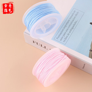Dây chuyền mambo bện mặt đá đính hạt, sợi không co giãn và chống mài mòn - Vòng cổ thời trang