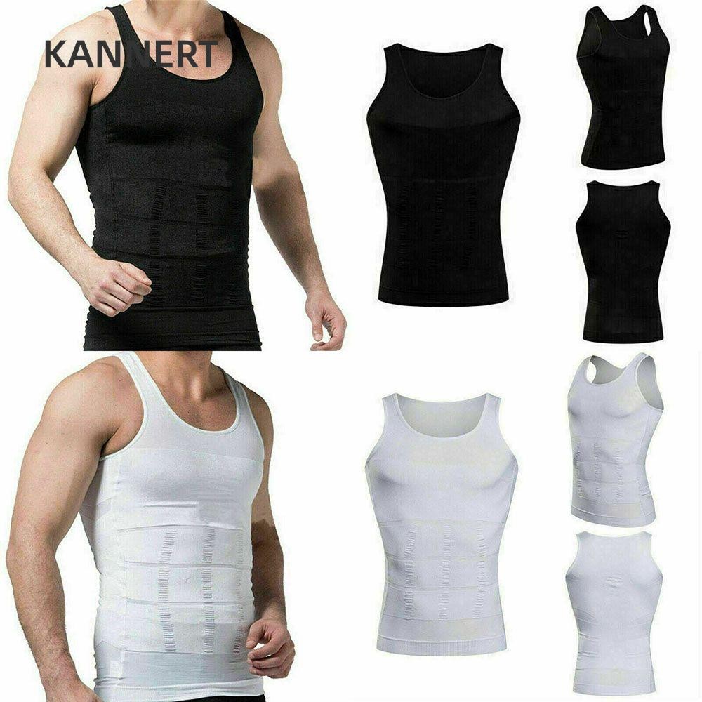 Kannert Nén Áo Quần Lót Áo Sơ Mi Nam Giảm Béo Định Hình Nam