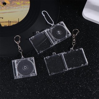 [GOU] Ngoại Vi Kỷ Niệm Trống Album CD Case Móc Khóa CD Player Hình Chìa Khóa Mặt Dây Chuyền Cho DIY Ba Lô Trang Trí VN