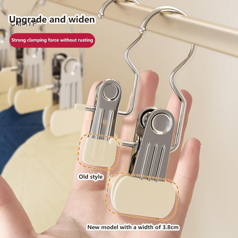 Cyp 5/10 Kẹp mở rộng tổ chức tủ quần áo, kẹp phơi có móc treo